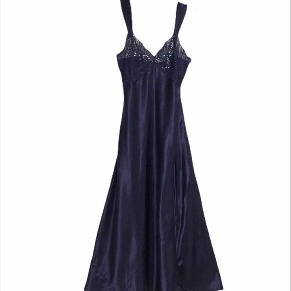 Victoria’s Secret Sip Gown Vintage Gold Label Maxi Gown Size Small - Picture 1 of 6